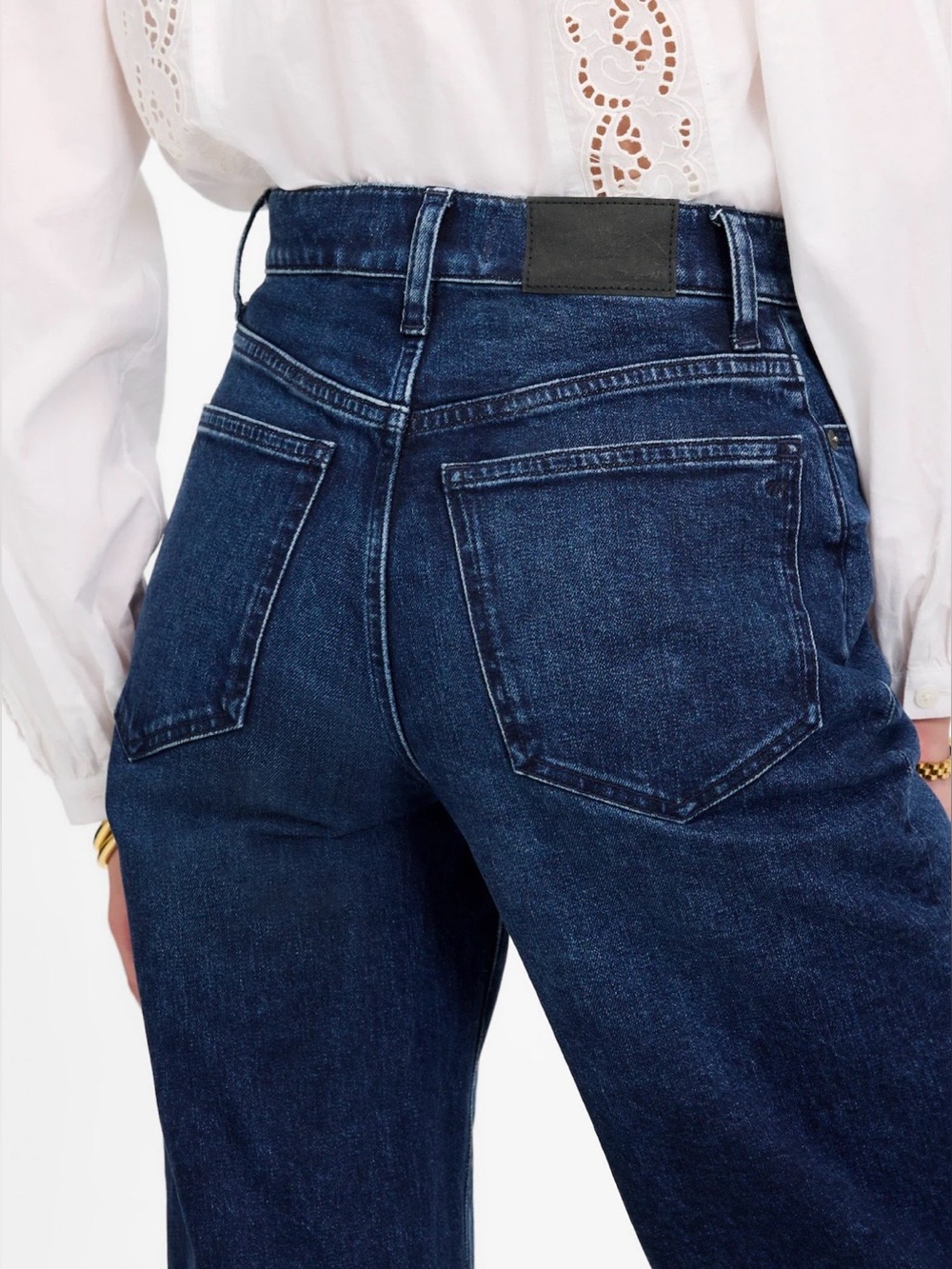 Madewell Perfect Vintage Wide-Leg Jean | Size 33 Petite - Picture 10 of 14
